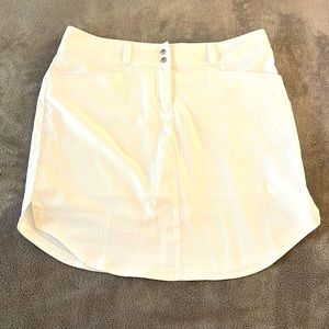 Adidas White Athletic Skirt